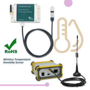 Capteur de température et d'humidité du sol agricole sans fil IoT 433 MHz TCP/Modbus Ethernet pour serre (2 - Product Image 1