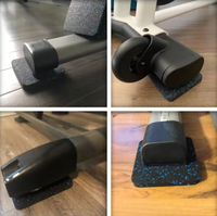 Tapis en caoutchouc antidérapant anti-vibration de qualité supérieure 60X60 cm coupé à la taille pour machines à laver sèche-linge vente par correspondance emballage