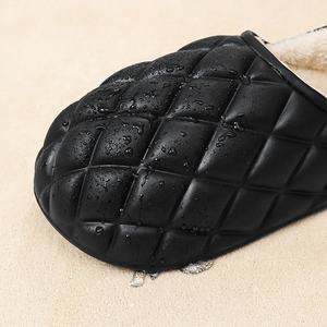 Zuecos forrados clásicos unisex para adultos con piel sintética, zapatos impermeables de Invierno para mujer, botas de nieve para el hogar, forradas con piel, cálidas - Product Image 2