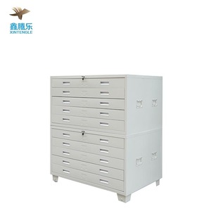 Hot Sell Modern File Cabinet Storage Cabinet Paper A3 Cabinet Pqper A2 Metallic Plan Schrank A0 Kaappipaperi A2