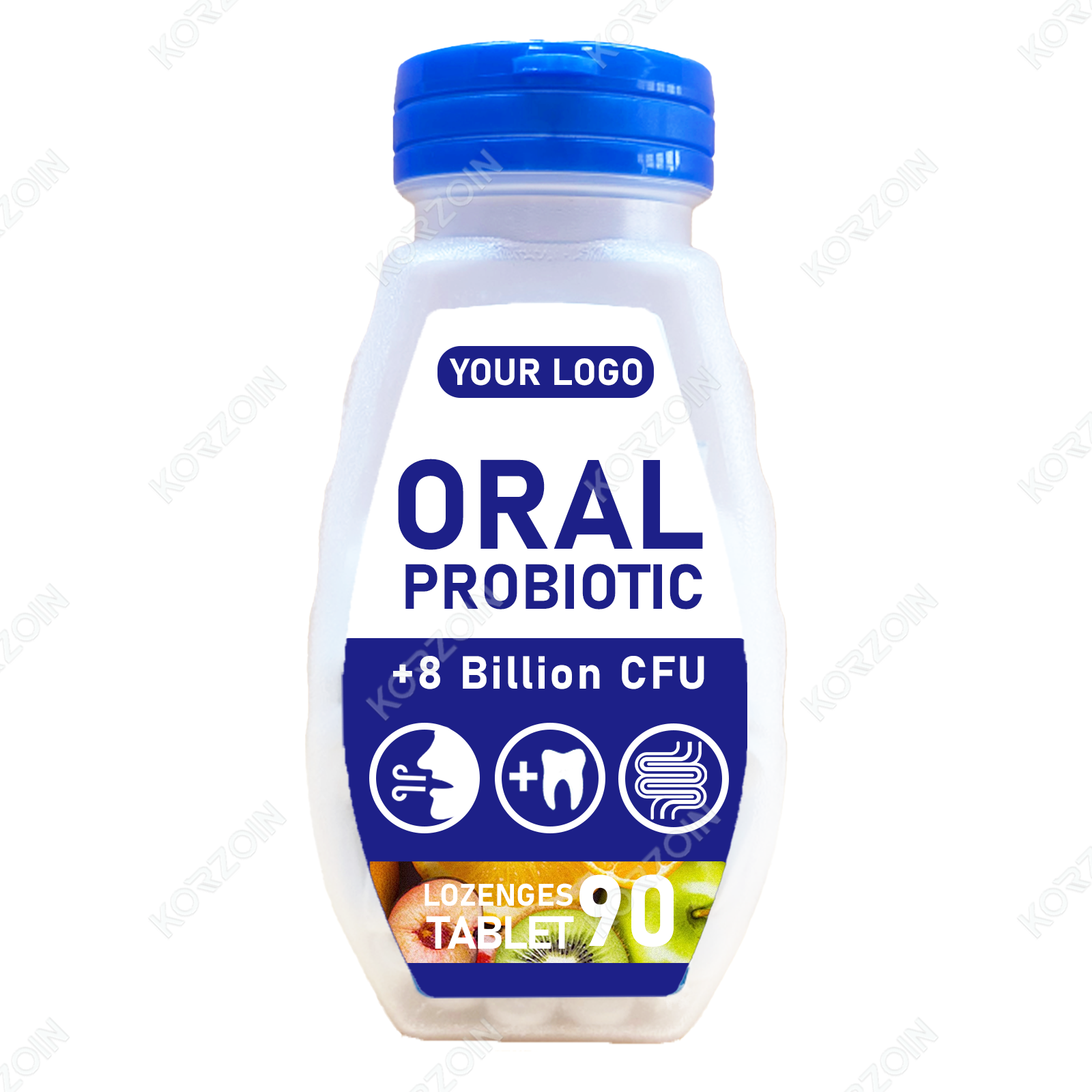 03# OEM TROPICAL FRUITS ORAL PROBIOTIC TABLET
