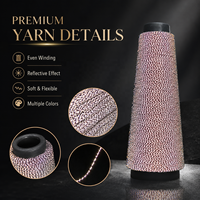 Reflective Knitting Yarn High Visibility Functional Yarn for Sportswear Outdoor Apparel OEM ODM