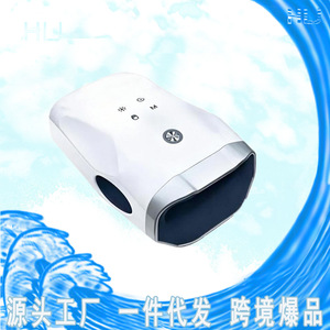 Masseur de mains électrique avec chaleur, pression d'air et vibrations, pour le bureau, la maison, les voyages, blanc, rechargeable par USB - Product Image 2