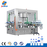 Machine d'étiquetage automatique à colle chaude contrôlée par PLC à écran tactile pour bouteilles rondes et carrées, étiquettes OPP