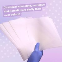 Papier gaufré comestible pour la décoration de gâteaux, ingrédient en gros, 12 feuilles de papier gaufré comestible colorées, assortiment pastel A4