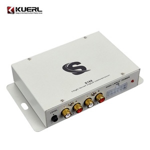 KUERL S168 โปรเซสเซอร์แปลงสัญญาณเสียงระดับสูง 2.0 แชนแนล ตัวแปลงสัญญาณเสียงรถยนต์ ตัวเครื่องทำจากอลูมิเนียมอัลลอย - Product Image 4