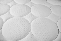 Maßgefertigte Hotelbett Hybrid Orthopädische Matratze in einer Box Kühlende Taschenfederkern Memory-Schaum Naturlatex-Matratze