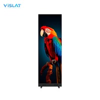 Afficheur LED couleur numérique HD P2.5 pliable VISLAT de haute qualité pour intérieur/extérieur, pour la publicité dans les ascenseurs