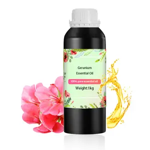 Factory Direct Sale Geranium Essential Oil Organic Natural Beauty Products Unadulterated Cosmetic Raw Materials Private Label