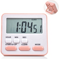 Jam Alarm dapur Mini Lcd Timer memasak jam Digital Timer memasak tidur mandi belajar Stopwatch hitung peralatan dapur