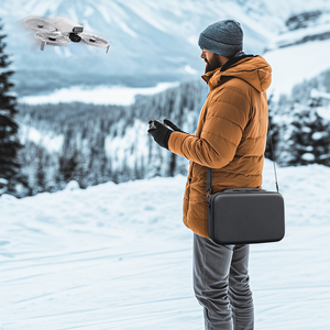 กระเป๋าใส่โดรน DJI FLIP & Mini 4 Pro แบบหลายช่องยี่ห้อ Amazear  กันน้ำระดับ IPX4  วัสดุแข็งแรง สำหรับแบตเตอรี่ คอนโทรลเลอร์ และอุปกรณ์เสริมสำหรับการเดินทาง - Product Image 4