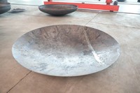 Tête de dôme sphérique polie 316L 32MPa pour équipement de process sanitaire de petite taille
