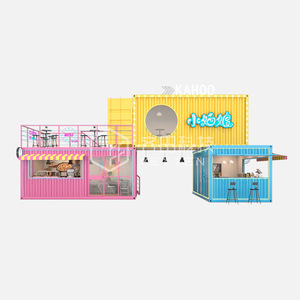 Tienda Móvil Rosa de 100x30x182 cm, Fácil Instalación, Tienda Creativa para Comercio Callejero - Product Image 2