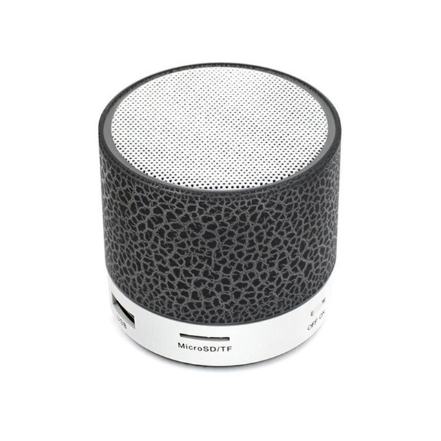 Hot Selling Wholesale Mini A9 BT Speaker with LED Light Portable Crack Wireless BT Speaker Support TF Card/USB with Led