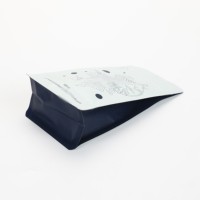 Sachet Doypack Écologique pour l'Emballage de Grains de Café, Scellable à Chaud, Matériau BOPA/PET/PE, Anti-Humidité, Option Logo Personnalisé