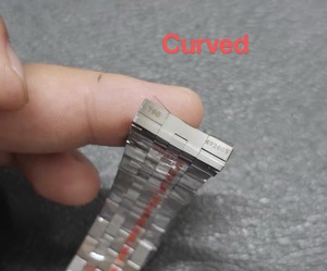 904L Stainless Steel Watch Wristband Jubilee Bracelet Oysterlock for Rolex Arf <strong>GMT</strong> <strong>Master</strong> 2/Dayjust 41mm/36mm M126710 - Product Image 4