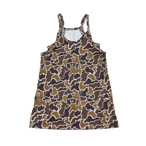 Yoga chasse marron Camo jupes filles combinaisons robe nouveauté haute qualité Offre Spéciale bébé filles vêtements enfants vêtements RTS - Product Image 1