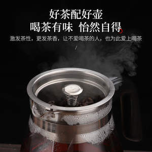 กาต้มน้ำไฟฟ้าอัตโนมัติ Anhua Dark Tea ขนาด 1 ลิตร พร้อมฟังก์ชั่นอุ่นร้อน กาแก้วสำหรับชงชาผู่เอ๋อร์ - Product Image 2