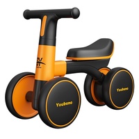 Vélo d'équilibre pour enfants, vélo à roulettes pour bébé sans pédales, niveau débutant pour les enfants de 1 à 4 ans avec musique