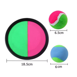 Set di Giochi con Pallone da Spiaggia Promozionale Unisex, Giochi di Lancio e Presa con Racchette in Plastica PP e Nylon per Bambini - Product Image 4