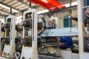 Станок для профилирования балок усиления автомобильного шасси для транспортных средств с B-образным профилем, высокопроизводительный, с ПЛК, для производственных предприятий - Product Image 6