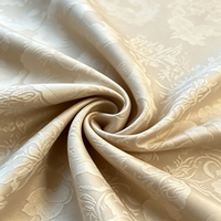 Tissu Jacquard Brocart Teint Respirant en Gros d'Usine 100% Polyester Doux Anti-Boulochage 120GSM Tissé Moyen pour Draps de Lit