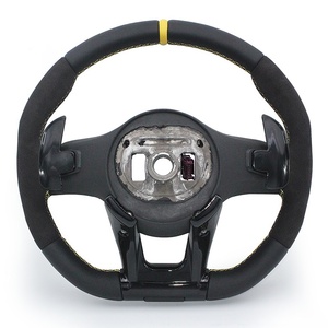 Volante Deportivo <span class=keywords><strong>de</strong></span> Cuero Personalizado para <span class=keywords><strong>Mercedes</strong></span> Benz W221 <span class=keywords><strong>GLE</strong></span> 53 W213 W203 W222 W176 X164 GLC X253 - Product Image 3