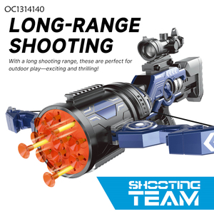 Arco de juguete eléctrico de largo alcance con ventosa, juego de ballesta de plástico para niños - Product Image 3