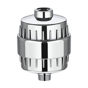 El Filtro de ducha de níquel cepillado revitalizante mejora drásticamente la picazón en la piel seca <span class=keywords><strong>Eczema</strong></span> Piezas de filtro de agua de salida - Product Image 1