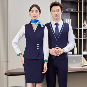 <b>Hotel</b> <b>Uniform</b> Suits For Men And Women Long Sleeve Professional Attire For <b>Hotel</b> Lobby <b>Managers</b> Winter 2025 - Product Image 2