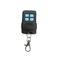 Télécommande multifréquence automatique étanche à 4 boutons (fixe/apprentissage/rolling code) pour porte de garage, portée 100m, 280-868MHz