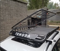 GZYLC Panier de toit 4x4 de haute qualité avec projecteur pour Toyota Prado/Landcruiser et Nissan Patrol