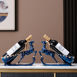 Exhibidor de Vino Creativo de Resina, Separador de Ambientes, Artículos de Decoración para el Salón, Adornos Decorativos - Product Image 4