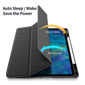 Funda Transparente Triple Plegable al por Mayor con Soporte para Lápiz para iPad Air 13 y Nuevo iPad Pro 11, para Xiaomi Pad, para <span class=keywords><strong>Samsung</strong></span> <span class=keywords><strong>Tab</strong></span> - Product Image 5