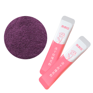 Fornitura di Fabbrica di Polvere di Petali di Rosa 100% Naturale di Grado Alimentare Premium, Succo di Rosa Concentrato in Polvere - Product Image 1