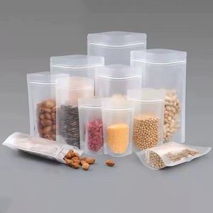 En Stock Sachet Doypack Opaque en Plastique Réutilisable Anti-humidité, avec Fermeture Zip, pour Aliments Secs, Snacks et <span class=keywords><strong>Épices</strong></span> - Product Image 1