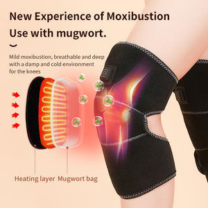 Drahtloses Knie heizkissen Wiederauf lad bares Warm therapie Bein massage gerät Zirkulation gelenk Relax Schmerz linderung Knie massage gerät - Product Image 5