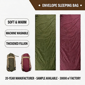<b>Lightweight</b> Adult Envelope <b>Sleeping</b> <b>Bag</b> Travel Mountaineering Outdoor Camping Moisture-Proof Dirt-Proof Machine-Washable - Product Image 6