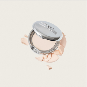 Polvo Compacto de Larga Duración para Control de Grasa, Acabado Mate Suave, Maquillaje Facial Ligero que Minimiza los Poros, Compacto para Uso Diario - Product Image 1