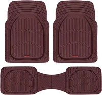 Tapis de sol de voiture en PVC Marcan, ensemble complet, épaisseur 5 mm, garnissage en fibres naturelles, 4 pièces pour Dodge Ram/Charger/Journey/C-Max/Edge