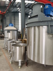 Nhà sản xuất trực tiếp của tốc độ cao 50L/mẻ sơn disperser trộn Máy Điện Phân tán Máy 1-năm Bảo Hành Hộp số - Product Image 4