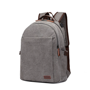 Nouveau sac à dos pour ordinateur portable en toile avec port USB, style coréen tendance, pour lycéens et étudiants - Product Image 4