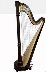 Arpa de Pedal Profesional Clásica de Primera Calidad, Arpas de Nivel Premium de 47 Cuerdas, Excelente Sonido, Alta Calidad, Uso en Auditorios - Product Image 3