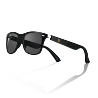 Lunettes de soleil intelligentes personnalisées avec caméra de traduction alimentée par l'IA, anti-lumière bleue, de luxe, unisexes, avec logo