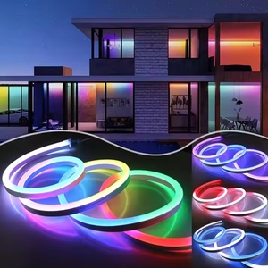 Tira de LED RGB de Neón Flexible para Exteriores, Resistente al Agua, Decorativa, con Cambio de Color o Letrero de Neón LED RGB - Product Image 1