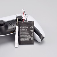 Batterie de remplacement pour manette PS5, 2650 mAh, 3,65 V, batteries rechargeables au lithium pour manette PS5, batterie de grande capacité