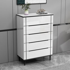 ארון שילוב עיצובים לבנים מינימליסטי - Product Image 4