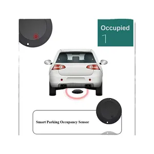 New Design Ultrasonic Parking Lot Management System Parking Occupancy Sensor Iot Solutions Software For Smart City