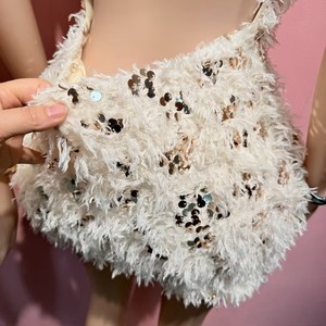 فستان سهرة أنيق <span class=keywords><strong>2026</strong></span> بتطريز ترتر وشراشيب وياقة مفتوحة بدون أكمام وظهر مكشوف، فستان ضيق (بوديكون) بلون الخوخ يبرز الأرداف للحفلات والنوادي - Product Image 6