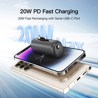 2025 Trending Productos innovadores Carga rápida Mini Dos enchufes Power Banks 3C Batería de teléfono inalámbrico para varios dispositivos móviles